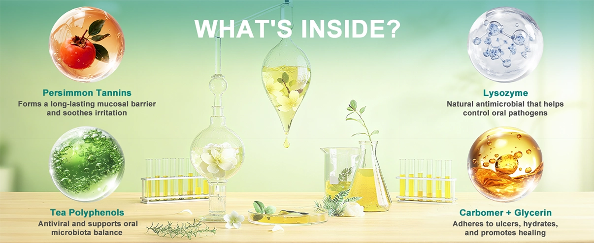 Gel avanzado para la curaci&oacute;n oral